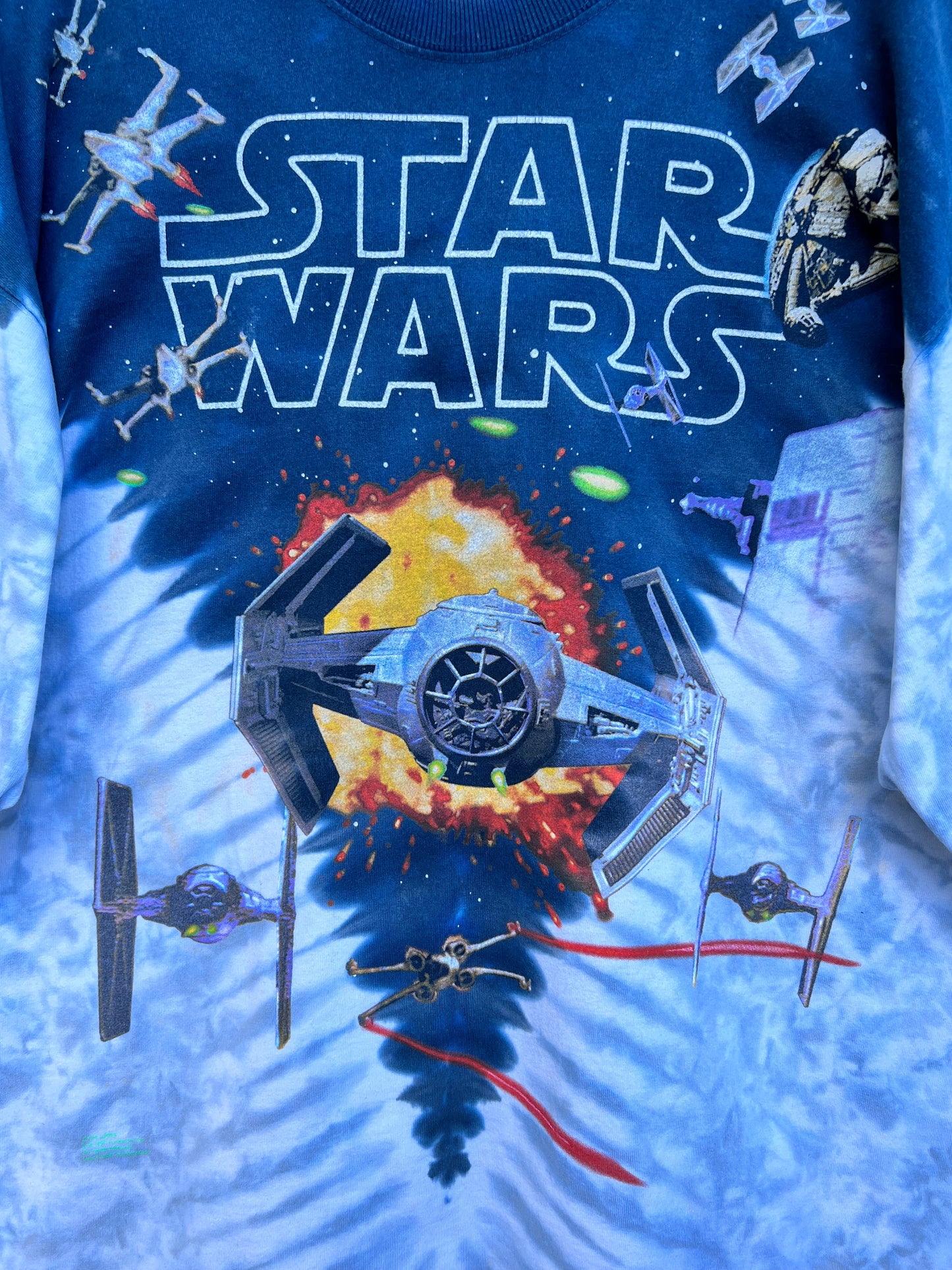 Star Wars X Wing x Darth Vader XXL on Liquid Blue tag