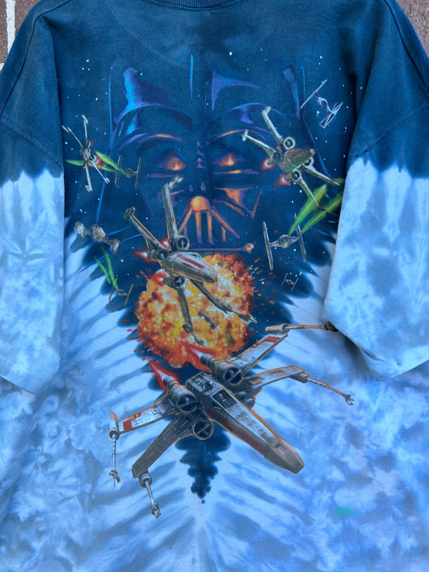 Star Wars X Wing x Darth Vader XXL on Liquid Blue tag