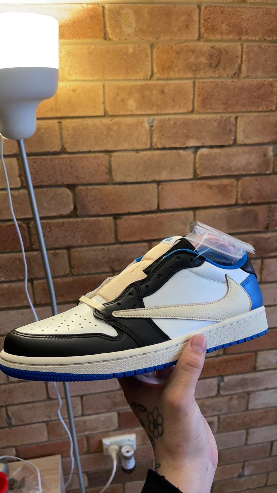Jordan 1 Low OG Fragment x Cactus Jack size 9 DS