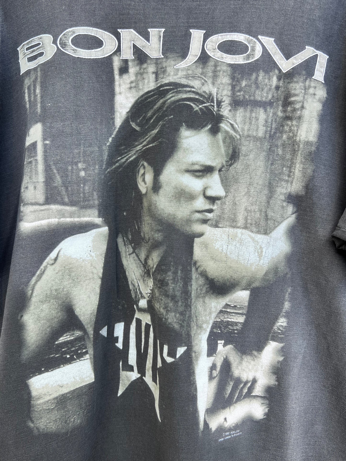 Bon Jovi 1993 World tour XL Brockum tag