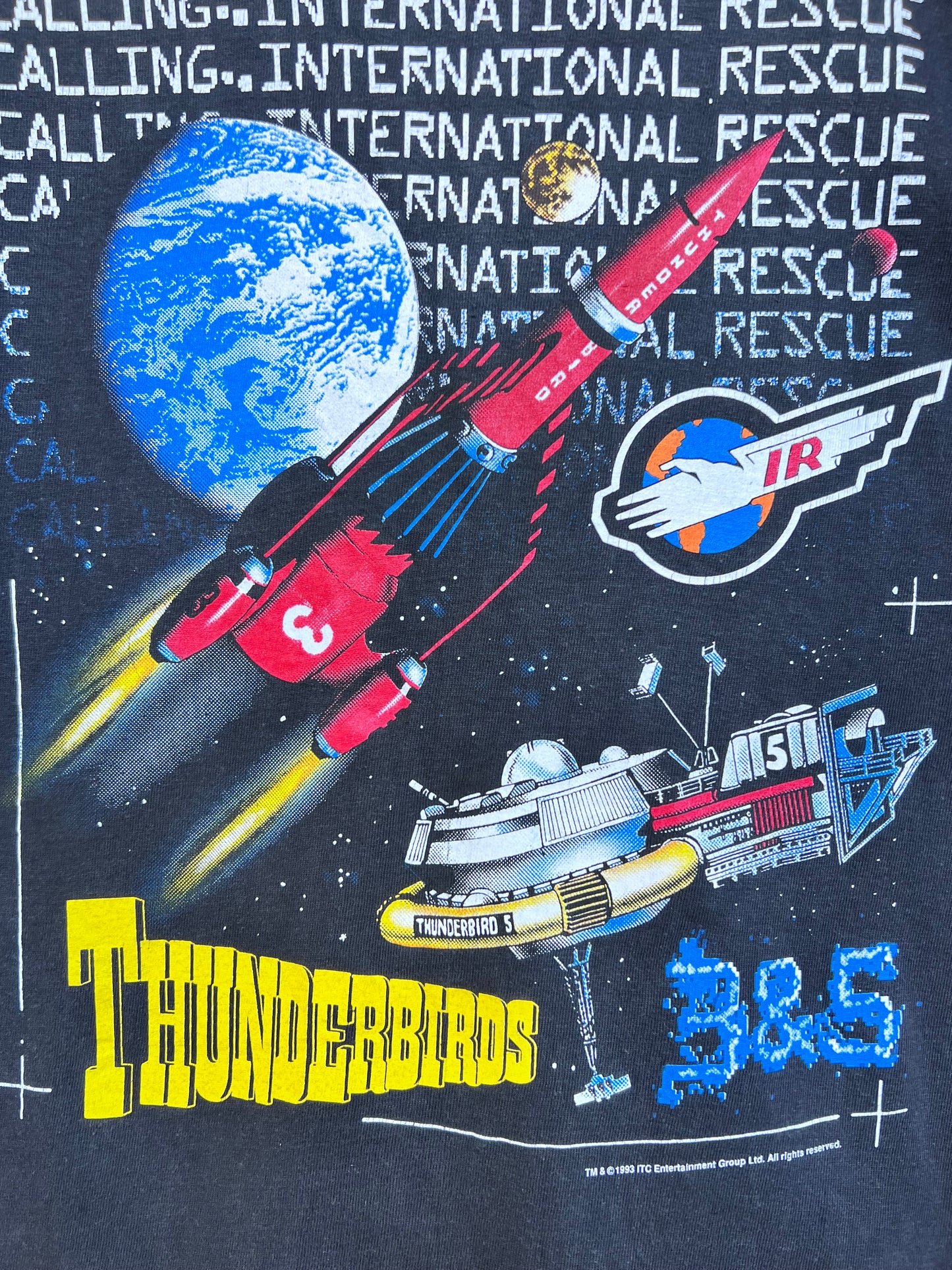 Thunderbirds 1993 Large on Acme tag