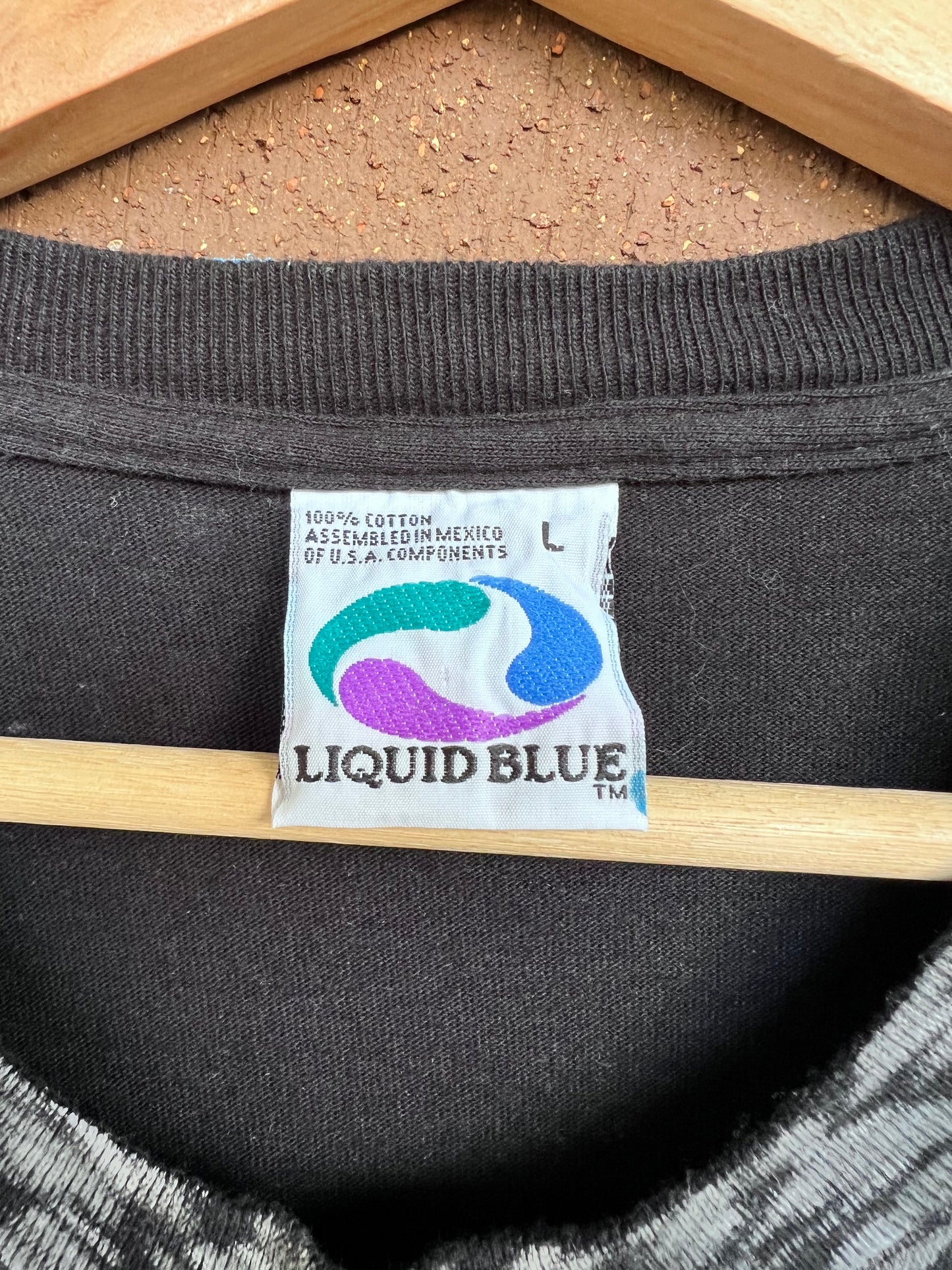 Wolf vintage Large on Liquid Blue tag