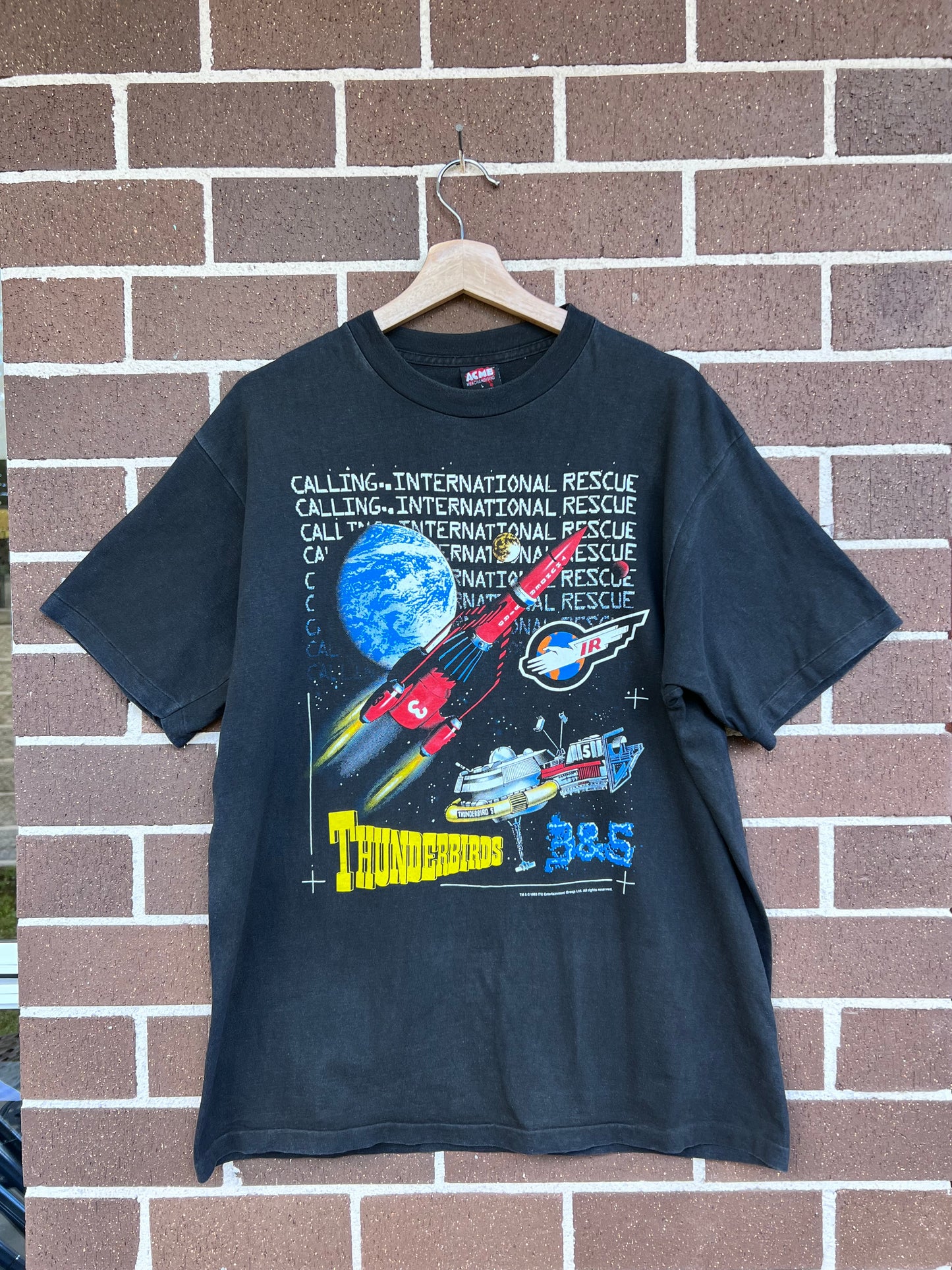 Thunderbirds 1993 Large on Acme tag