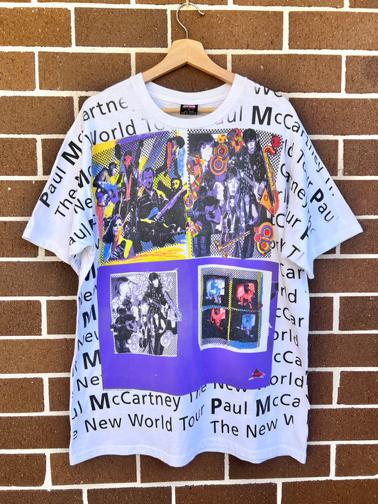 Paul McCartney 93 New world tour XL on Acme tag