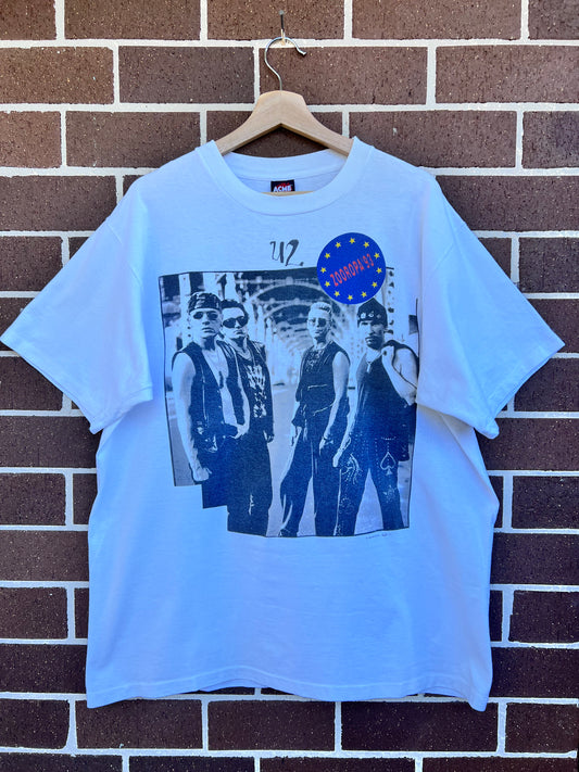 U2 Zooropa tour XL tee on Acme tag