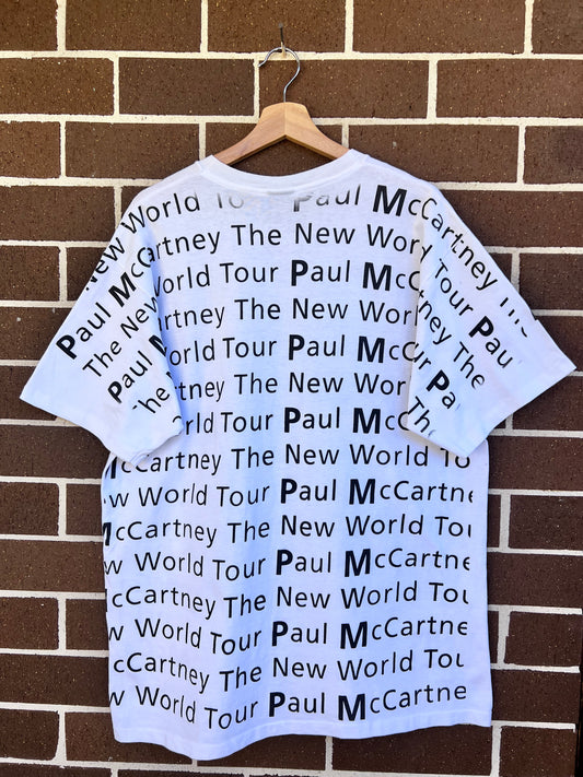 Paul McCartney 93 New world tour XL on Acme tag