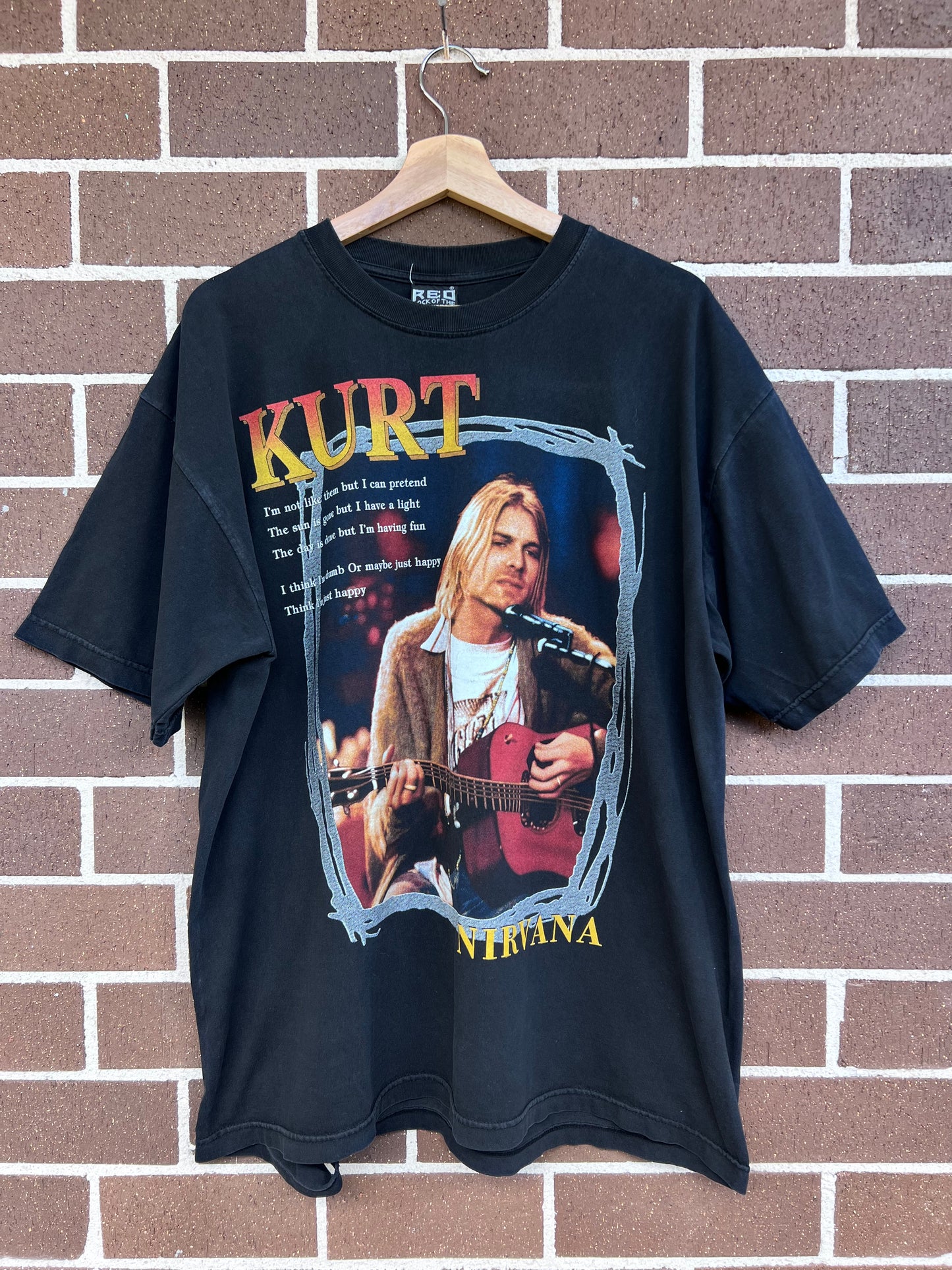 Kurt Cobain Y2k boot XL on Reo tag