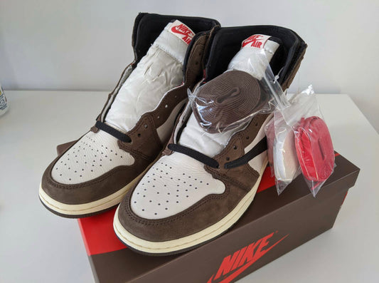 Jordan 1 High OG Travis Scott Mocha size 9